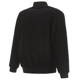 BALTIMORE RAVENS REVERSIBLE WOOL JACKET - BLACK