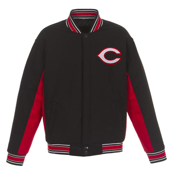 Cincinnati Reds Reversible Wool Jacket