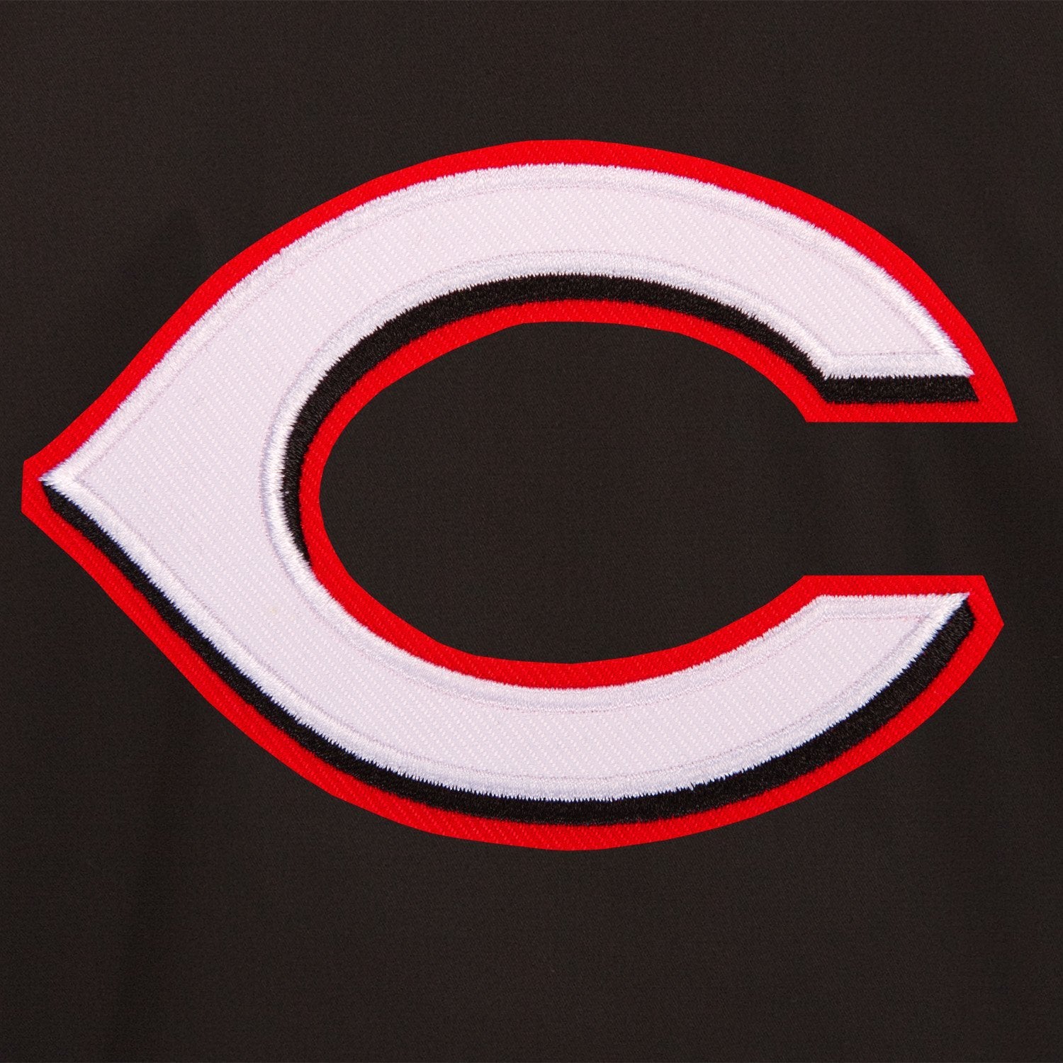 CINCINNATI REDS COTTON TWILL WORKWEAR JACKET - BLACK