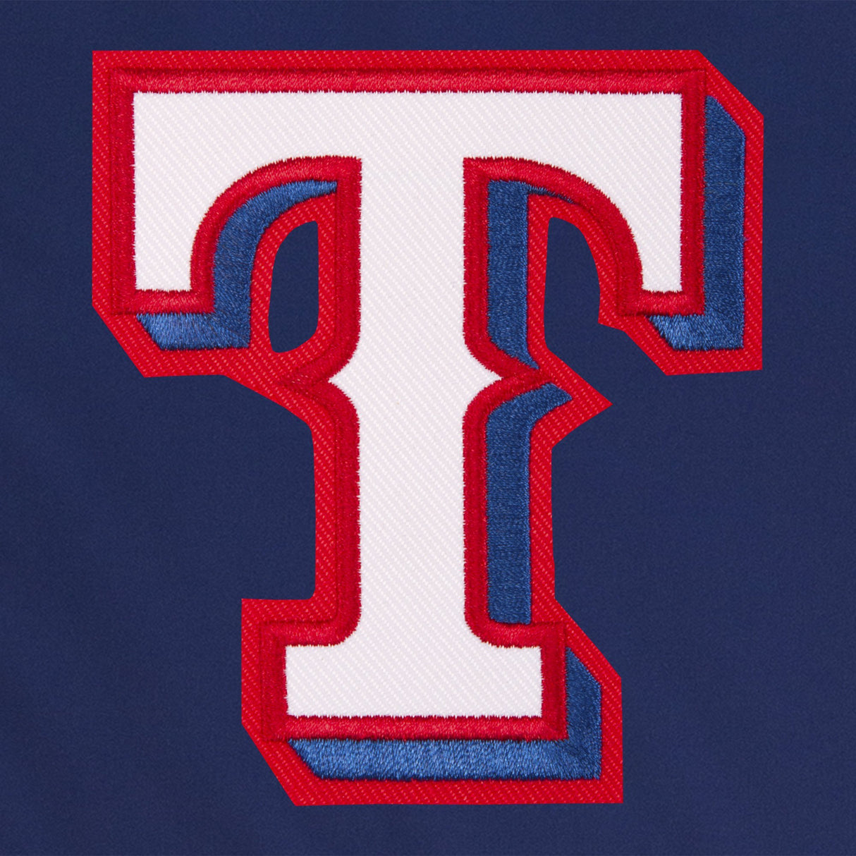 TEXAS RANGERS REVERSIBLE WOOL JACKET - ROYAL