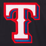 TEXAS RANGERS COTTON TWILL WORKWEAR JACKET - NAVY