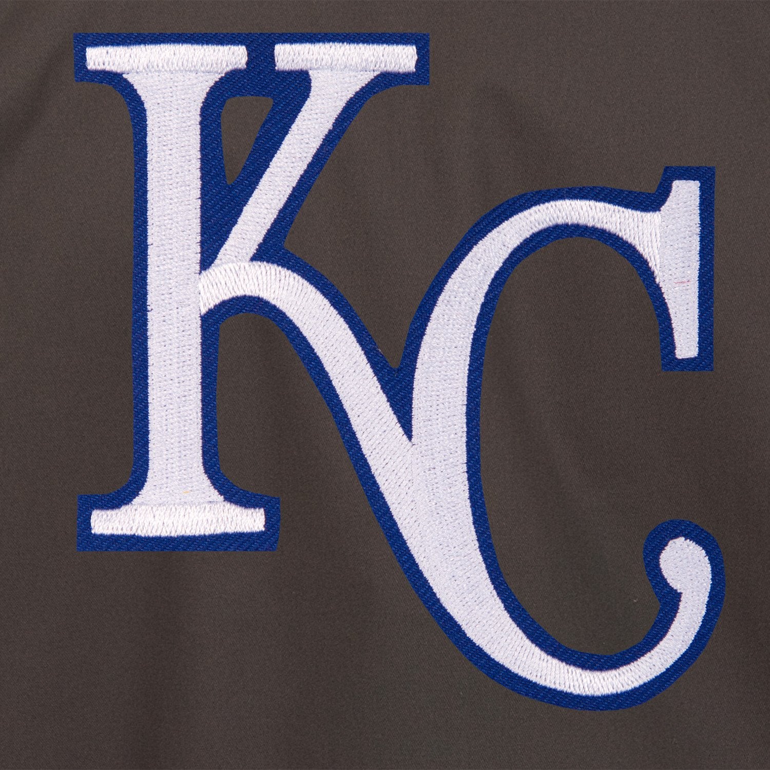 KANSAS CITY ROYALS COTTON TWILL WORKWEAR JACKET - CHARCOAL