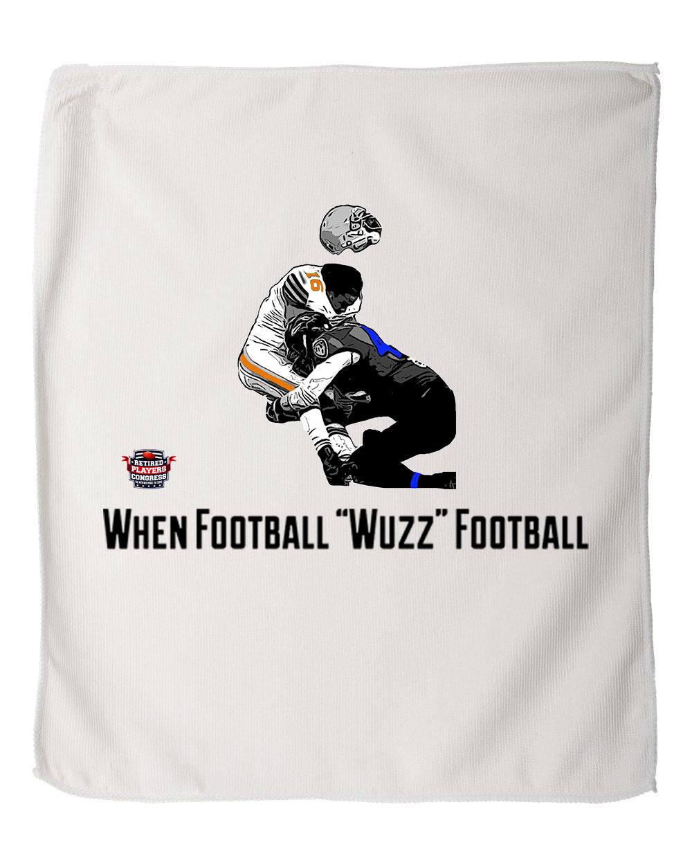 When Football "Wuzz" Football Series 1 Rally Towel