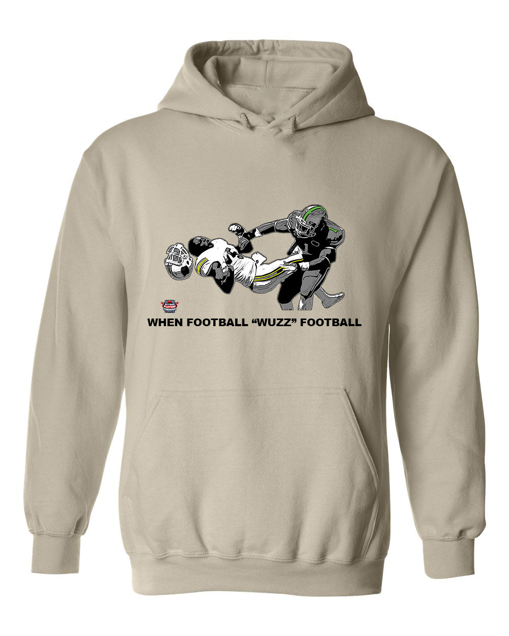 When Football "Wuzz" Football Series 1 Knockout Hoodie