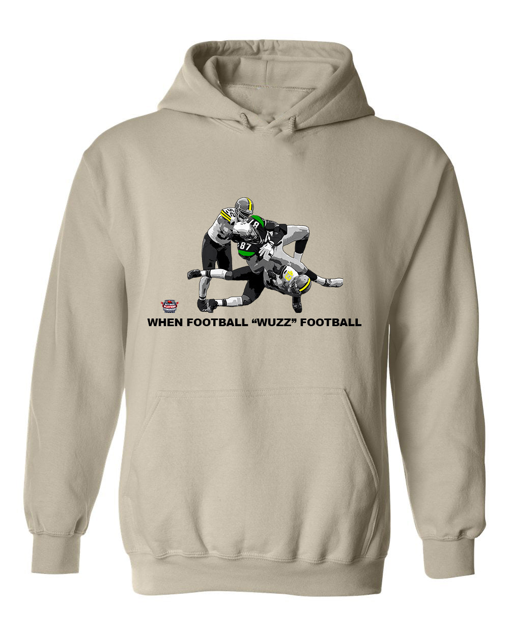 When Football "Wuzz" Football Series 1 Wrecking Crew Hoodie