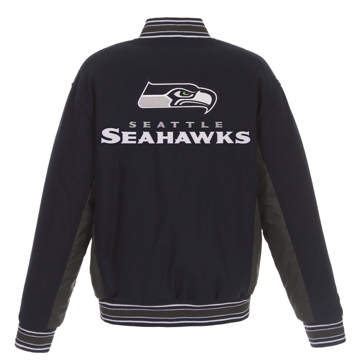 Seattle Seahawks Reversible Wool Jacket