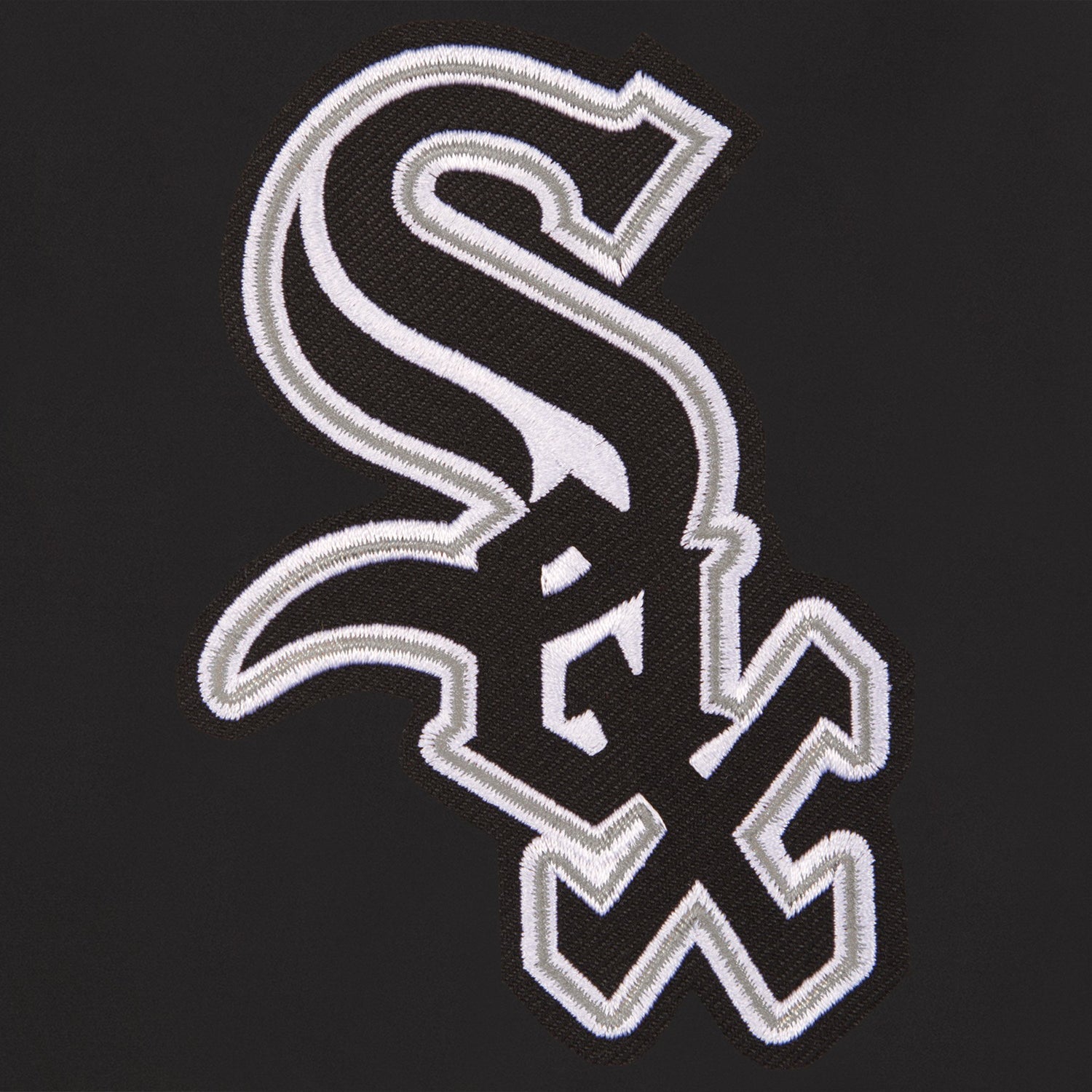 CHICAGO WHITE SOX REVERSIBLE WOOL JACKET - BLACK