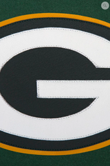 Green Bay Packers Wool and Leather Varsity Jacket
