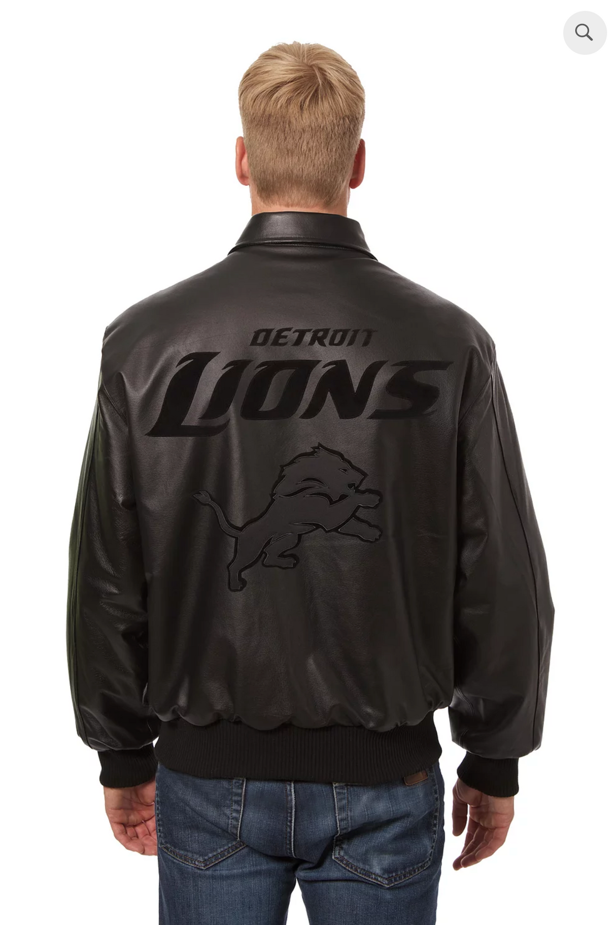 Lions leather jacket clearance