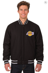 Los Angeles Lakers Reversible Wool Varsity Jacket