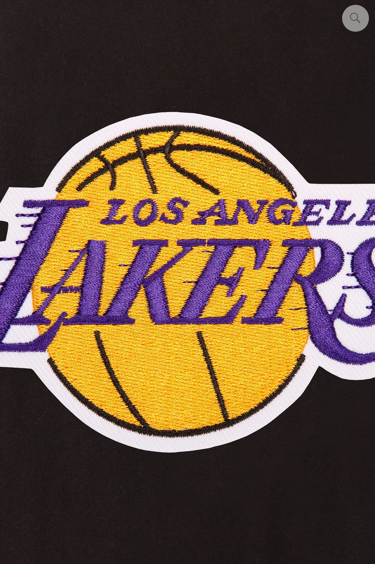 Los Angeles Lakers Reversible Wool and Leather Varsity Jacket with Back Logo