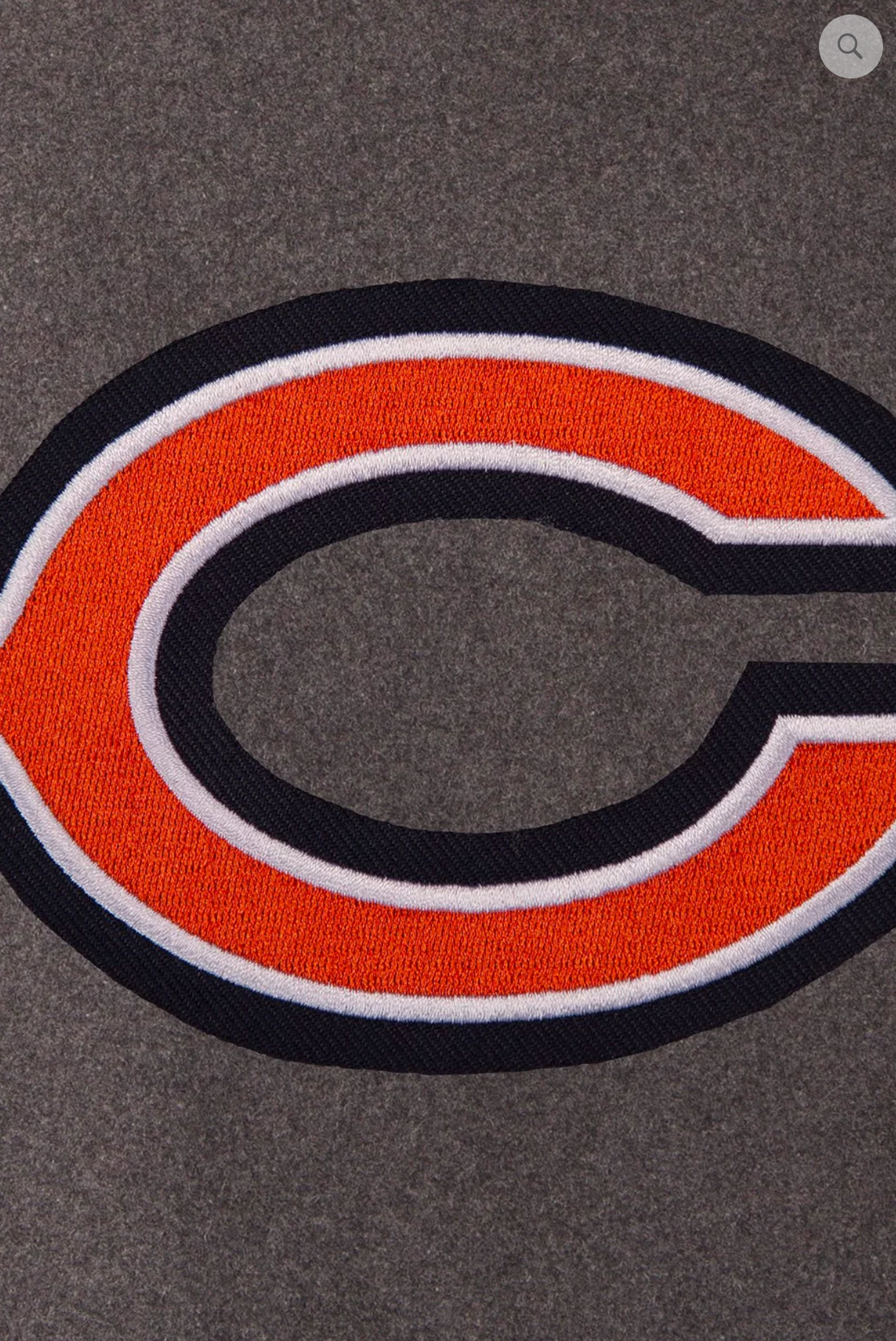 Chicago Bears Reversible Varsity Jacket with Back Logo