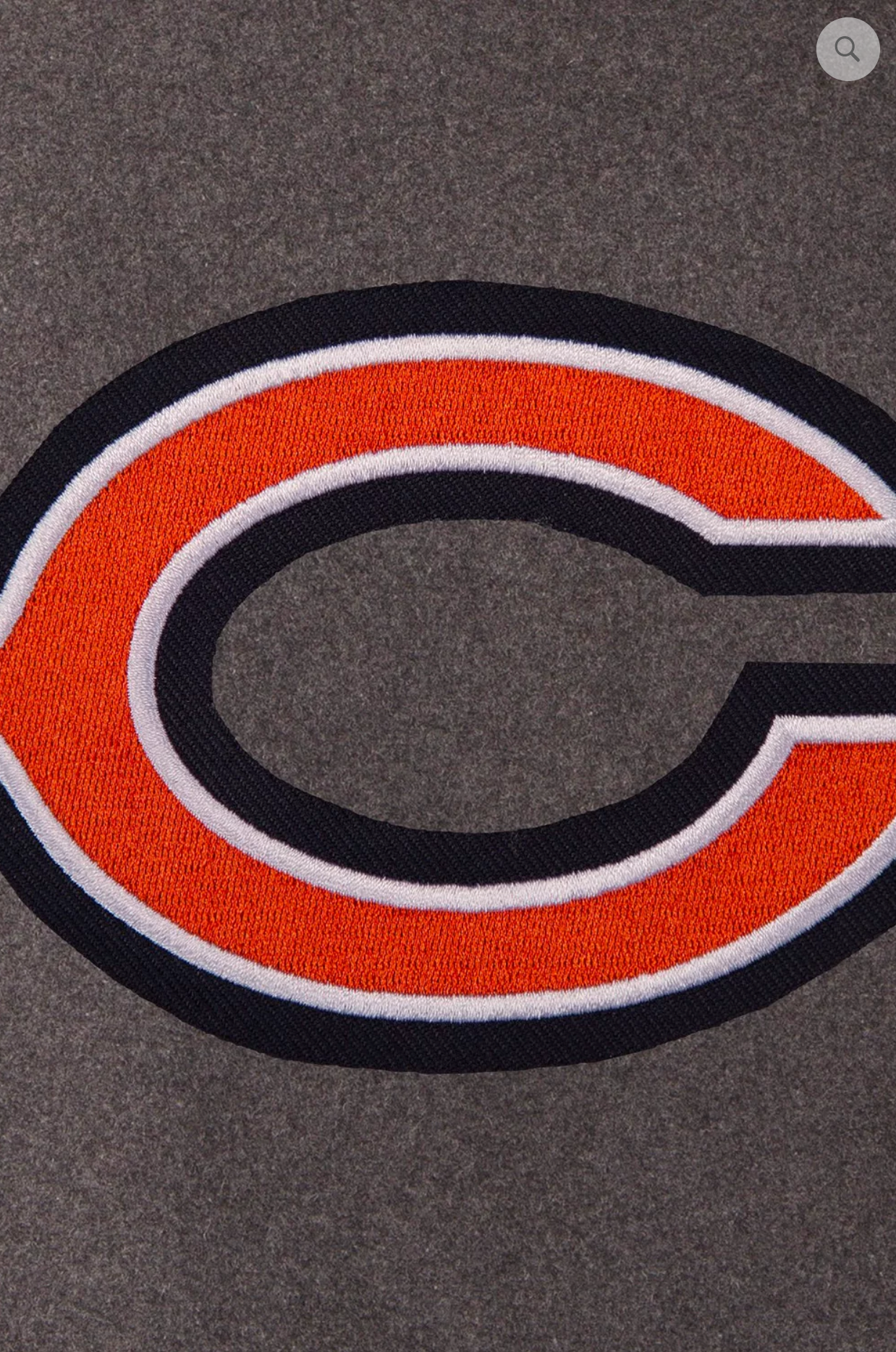 Chicago Bears Reversible Wool & Leather Varsity Jacket