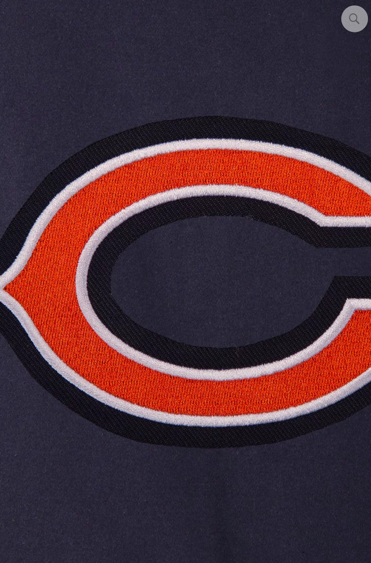 Chicago Bears Reversible Wool Varsity Jacket With Back Logo