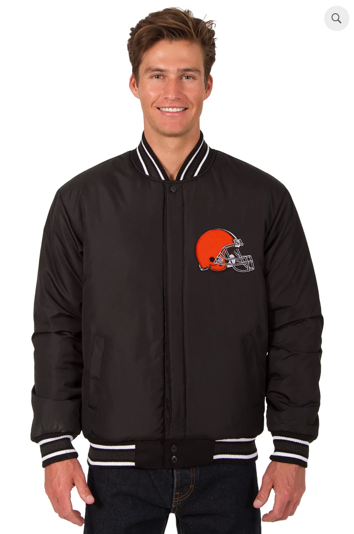 Cleveland Browns Reversible Wool Varsity Jacket