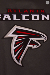Atlanta Falcons Poly-Twill Varsity Jacket with Front & Back Logo