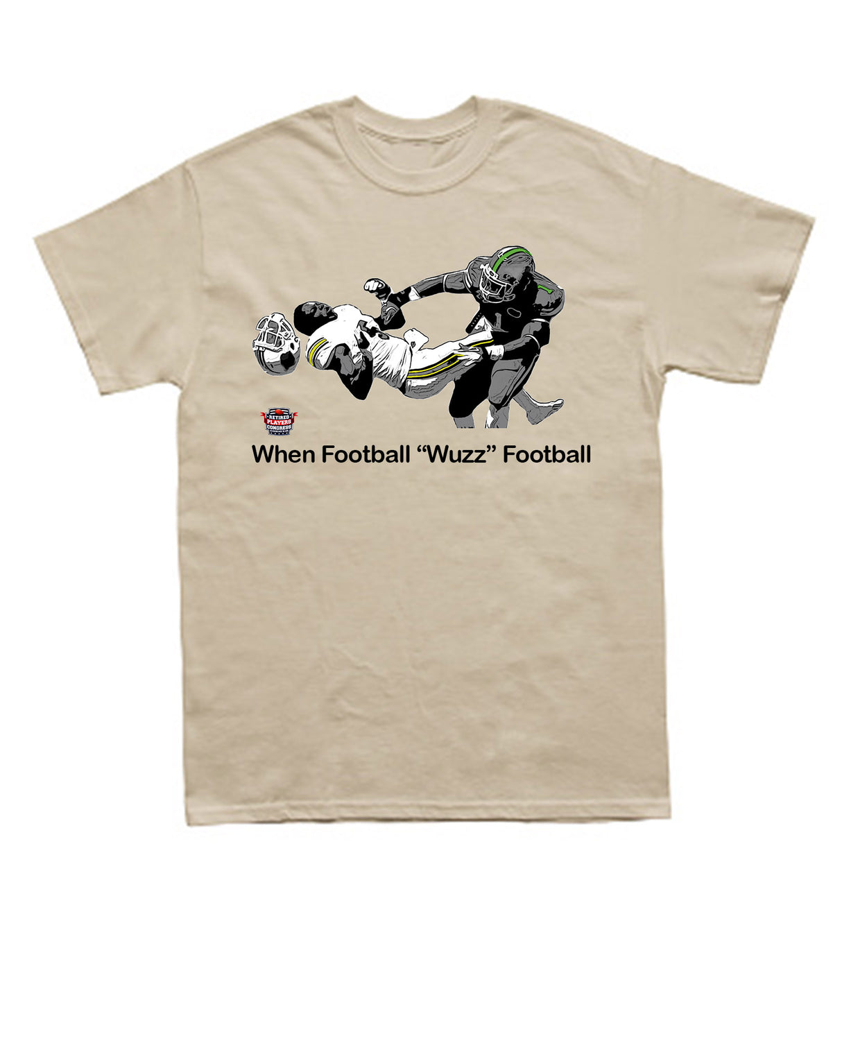 When Football "Wuzz" Football Series 1 Knockout T-Shirt