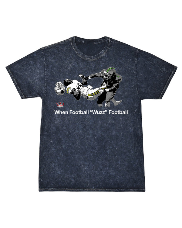 When Football "Wuzz" Football Series 1 Knockout Vintage T-Shirt