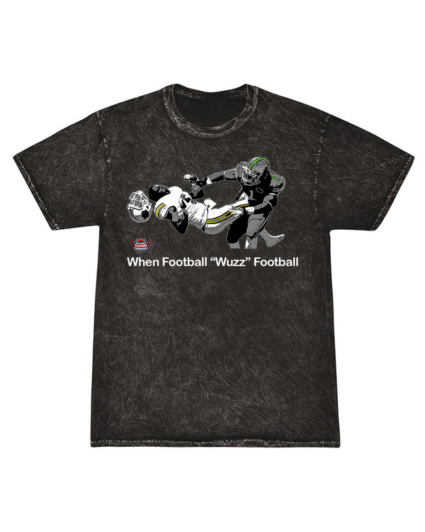 When Football "Wuzz" Football Series 1 Knockout Vintage T-Shirt