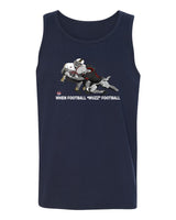 WHEN FOOTBALL "WUZZ" FOOTBALL SERIES 2 LIGHTS OUT TANK TOP