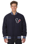 Houston Texans All-Wool Reversible Jacket
