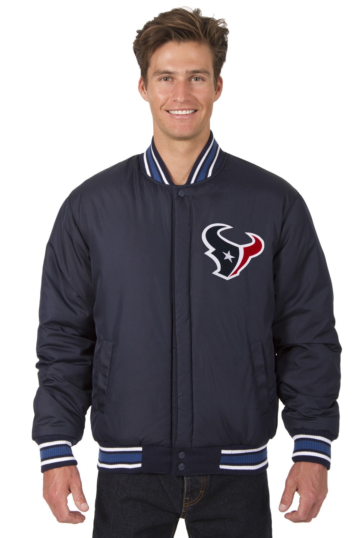 Houston Texans All-Wool Reversible Jacket