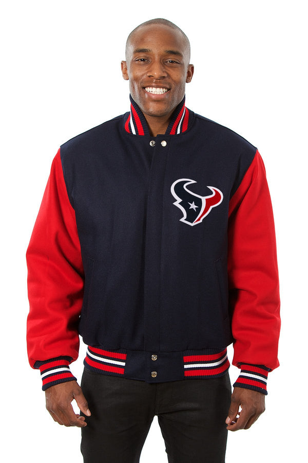 Houston Texans Embroidered Wool Jacket