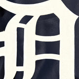 DETROIT TIGERS FULL LEATHER JACKET - NAVY