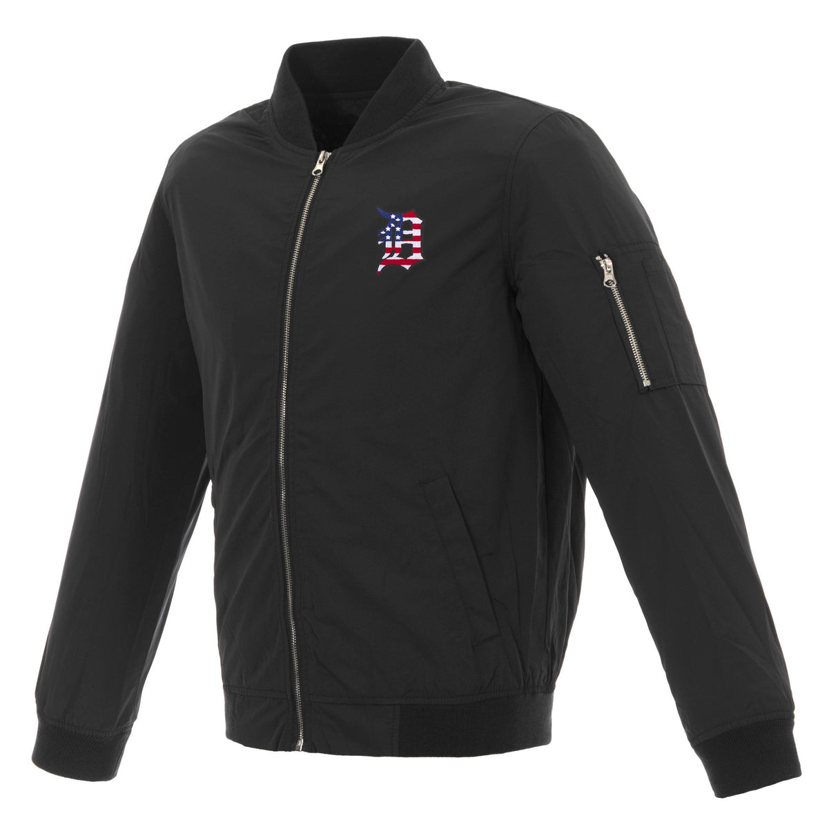 Detroit Tigers Americana Nylon Bomber Jacket