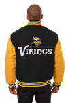 Minnesota Vikings Embroidered Wool Jacket