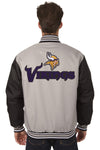 Minnesota Vikings Poly-Twill Jacket (Front and Back Logo)
