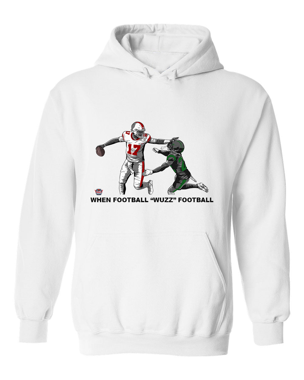 When Football "Wuzz" Football Series 2 Taste This Hoodie