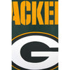 GREEN BAY PACKERS JH DESIGN LEATHER JACKET - GREEN