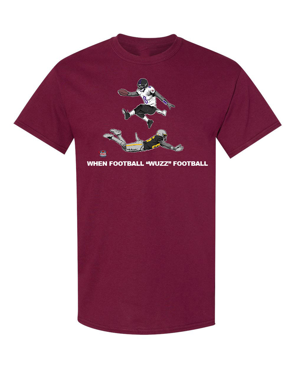 When Football "Wuzz" Football Series 2 High Flyer T-Shirt