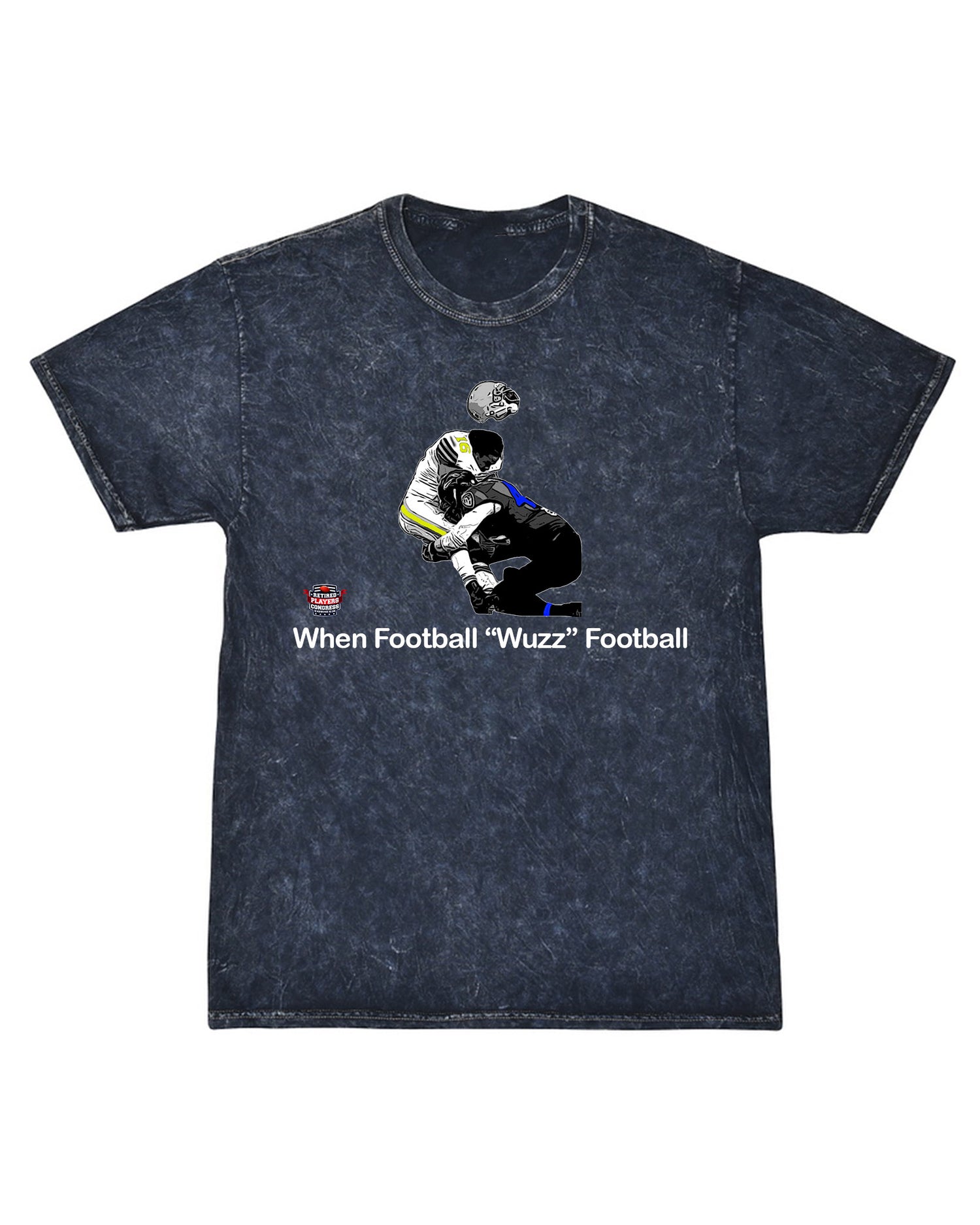 When Football "Wuzz" Football Series 1 Bedtime Vintage T-Shirt