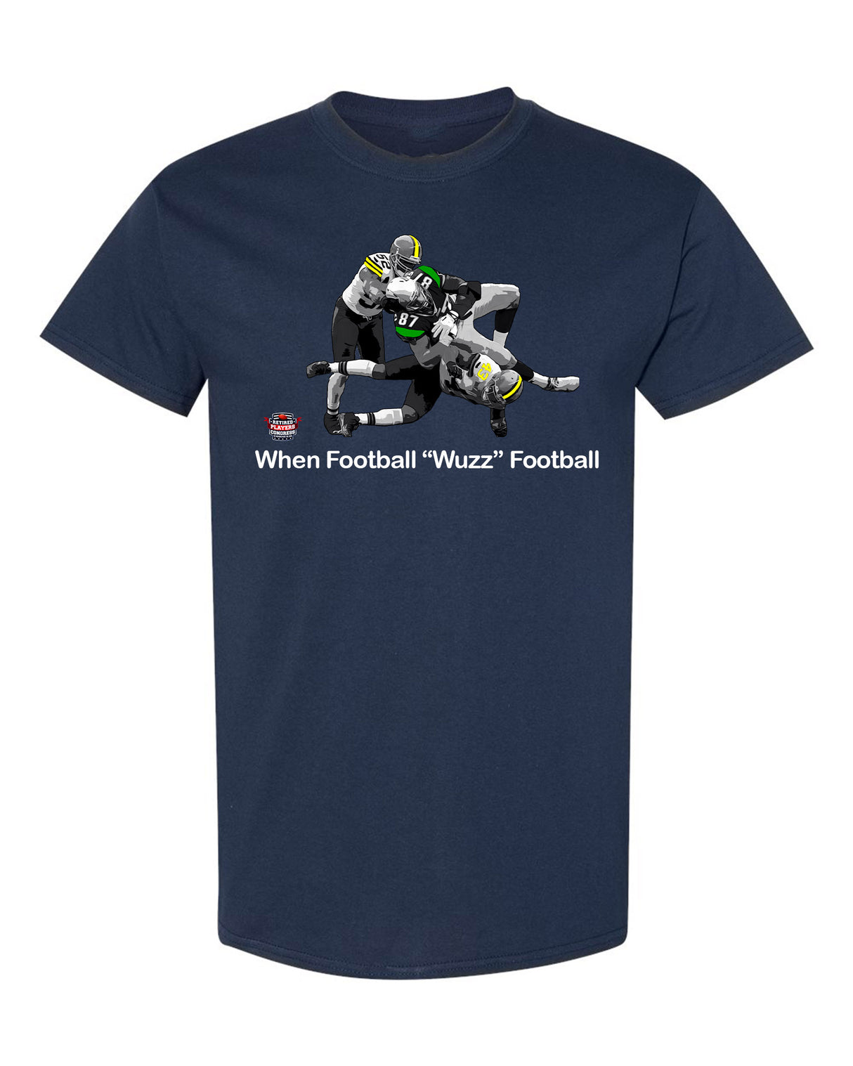 When Football "Wuzz" Football Series 1 Wrecking Crew T-Shirt