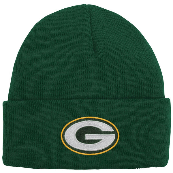Green Bay Packers Green Basic Cuffed Knit Hat